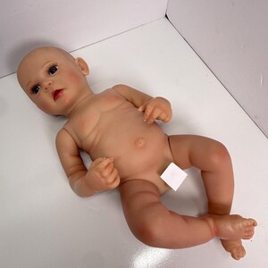 REALISTIC NEW BORN Baby Boy Doll Articulated Body Anatomically Correct Awake