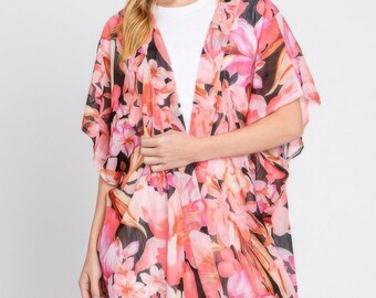 Floral Print Cover-up