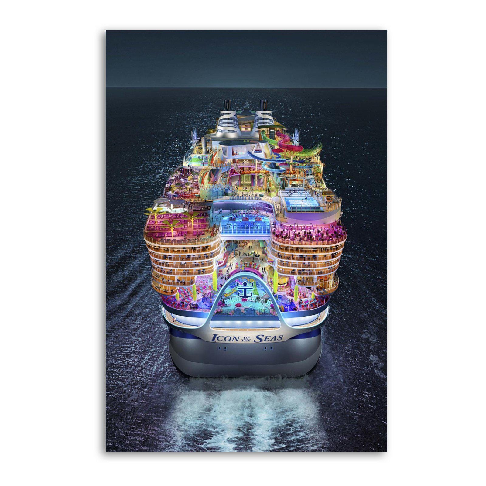 Royal Caribbean Cruise Ship Poster - Etsy