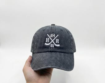 Embroidered Hockey Hat, Heated Rivalry, LGBT Romance Gift
