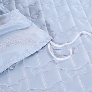 Französischer Spitzenbesatz Tencel Jacquard Bettwäsche SET - 4 Stück Bild 20