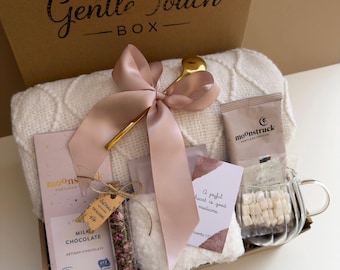 Cozy Gift Box for Mom, Wife or Girlfriend – Self Care Gift Set, Birthday Gift for Her, Relaxation Care Package, Mother’s Day’s gift,Gift Box