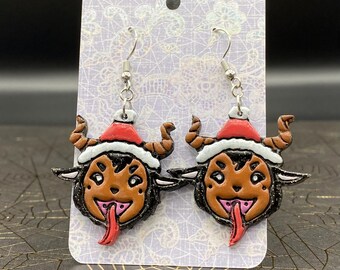 Krampus Earrings