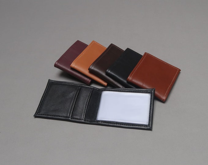 Featured listing image: Slim Bi-fold Leather Wallet