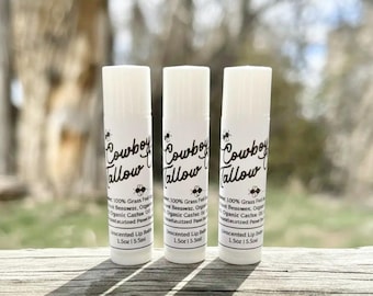 Tallow Lip Balm (3 pack)