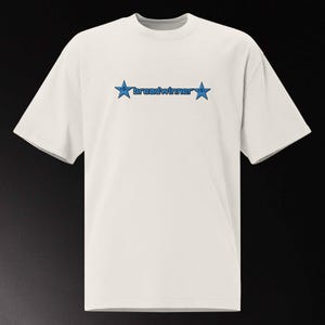 Official breadwinner Logo Embroidery Oversized t-shirt