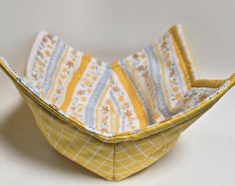 Yellow Floral Charm Bowl Kozie