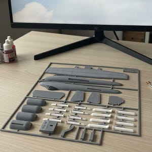 A-10 Thunderbolt II “Warthog” Model Kit (3D Printed) – Build-It-Yourself Plane – Unassembled