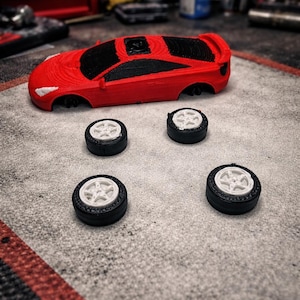 3D Printed Toyota Celica Model Kit – JDM Sports Car Display (1:64 Scale)
