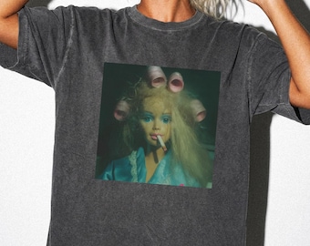 Grappige Pop Meme Shirt Peper Sarcastisch Ironisch T-shirt Vrouwen Losgeslagen Ongepast Tee Verontruste Joke Kleding