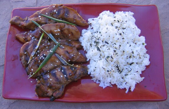 BBQ Teriyaki Chicken, pdf Recipe, Teriyaki Chicken
