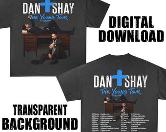 Dan and Shay The Young Tour PNG T-Shirt Design (Digital Download)