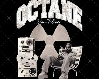 Don Toliver Octane Tour PNG: Bootleg Concert Tee Design (Digital Download)