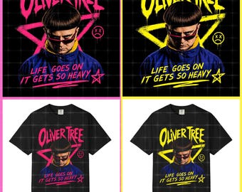 Oliver Tree PNG Graphic Design (Digital Download)