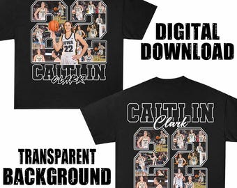 Caitlin Clark PNG File (Digital Download)