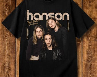Hanson MMMBop T-Shirt design, 90s Pop Rock Band Music PNG File