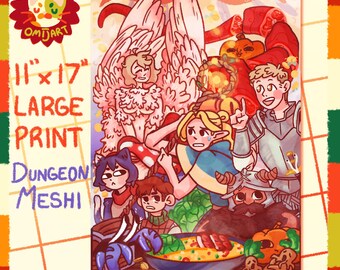 Delicious Anime Large Print