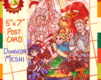 Dunmeshi Anime Postcard