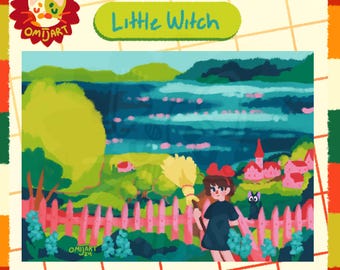 Little Witch Anime Postcard