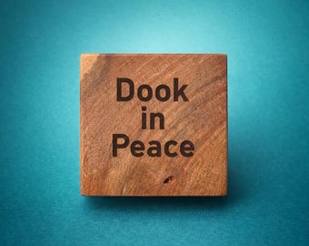 Personalized Ferret Remembrance Block | Pet Loss Engraved Wood Keepsake | Ferret Memorial Gift