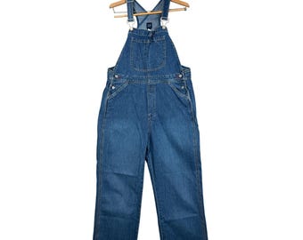 VTG GAP Denim Overalls Large Blue Carpenter Y2K Farmcore