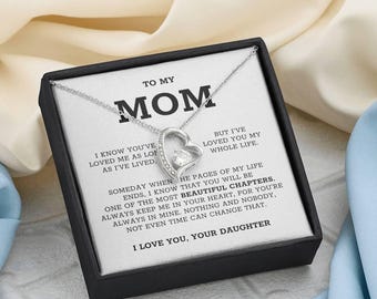 Necklace for Mom from Daughter, Mother's Day Gift