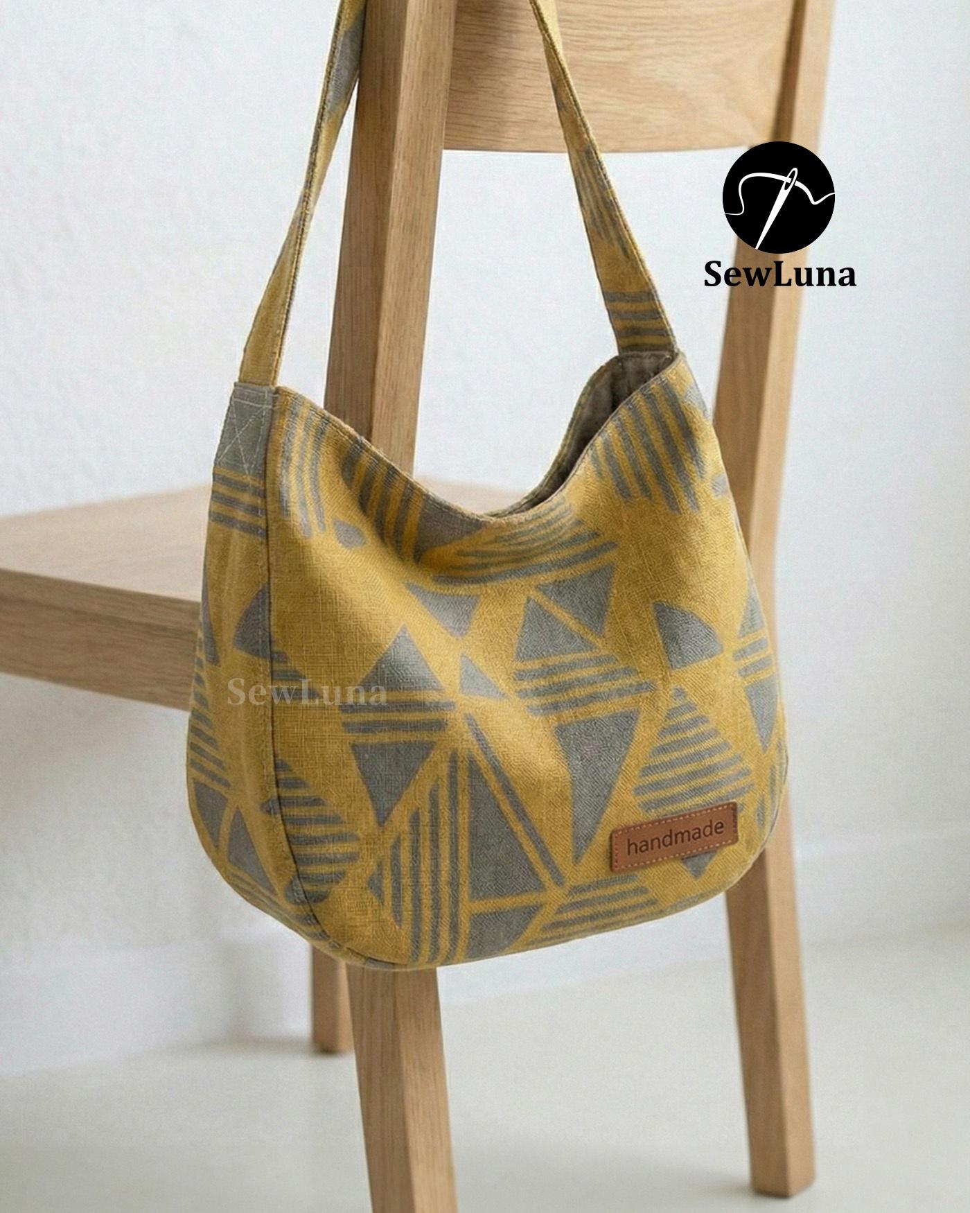 Hobo Bag PDF Sewing Pattern | Blair Beginner Bag Pattern | DIY Slouchy ...
