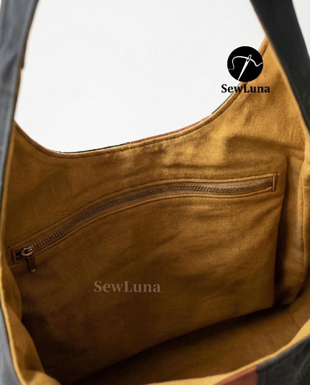 Hobo Bag Sewing Pattern | Darcy Slouchy Tote PDF Tutorial | DIY ...