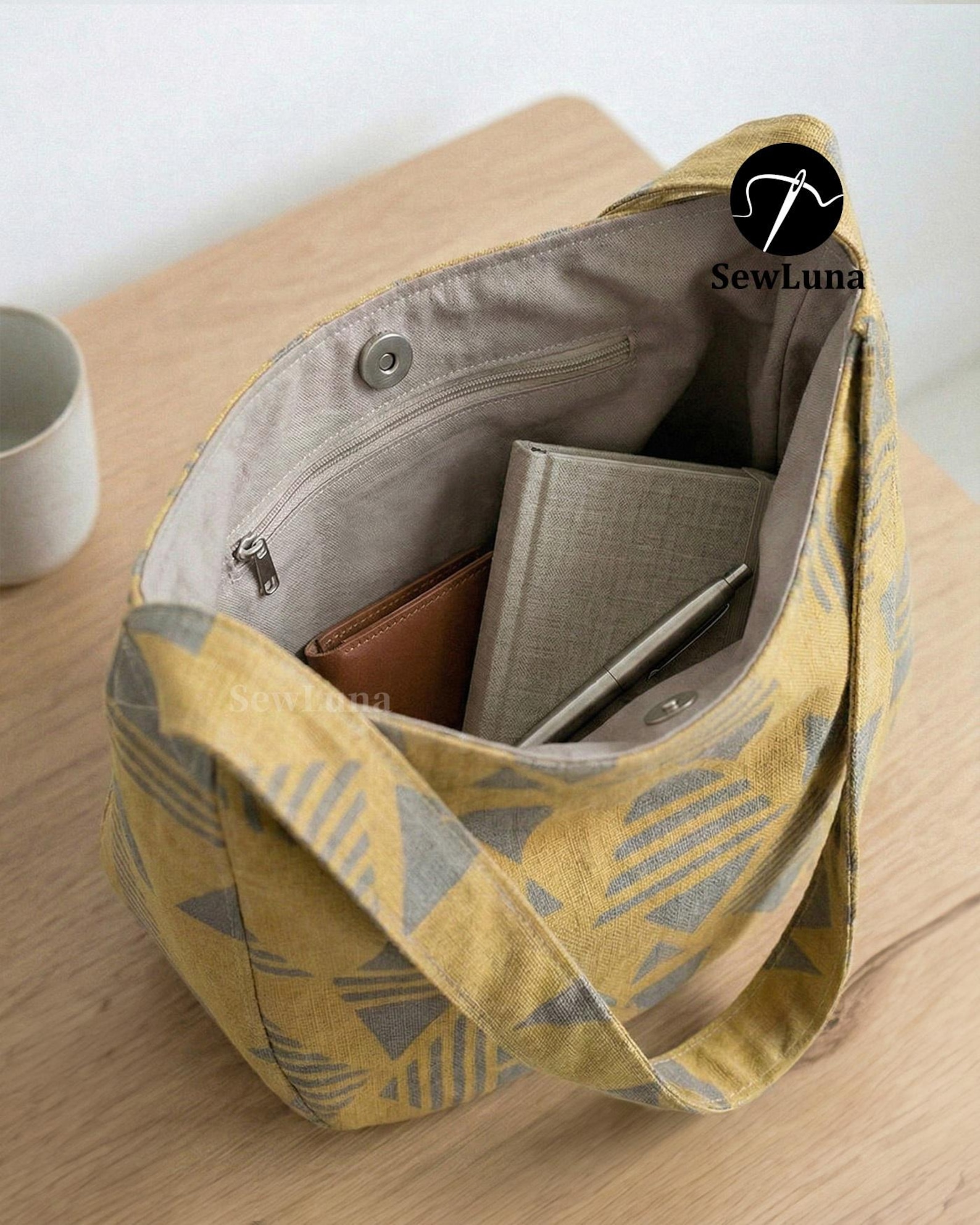 Blair Hobo Bag PDF Sewing Pattern | Beginner Bag Pattern | DIY Slouchy ...