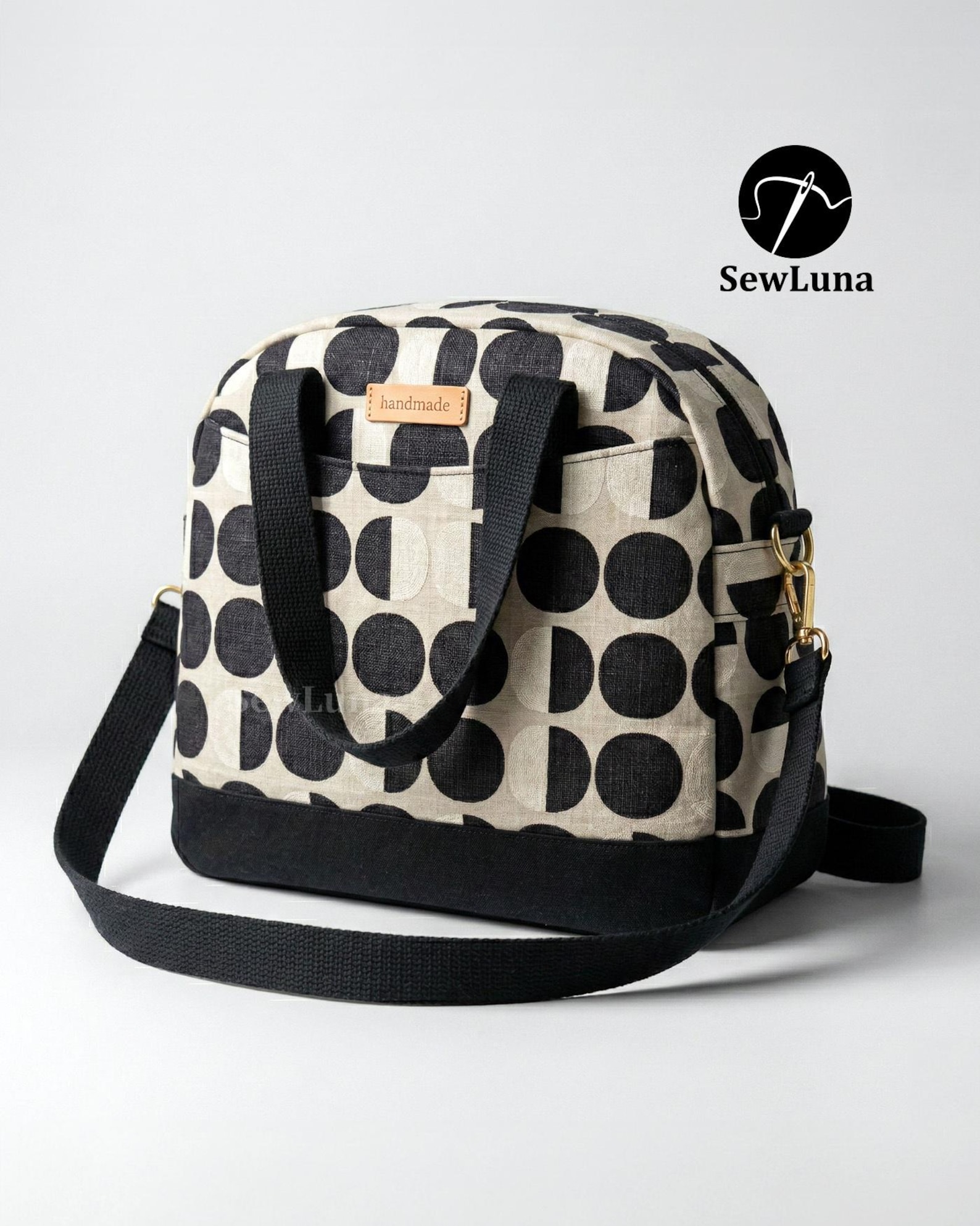 Heritage Hobo Bag PDF Sewing Pattern | Harper Modern Tote Bag Tutorial ...