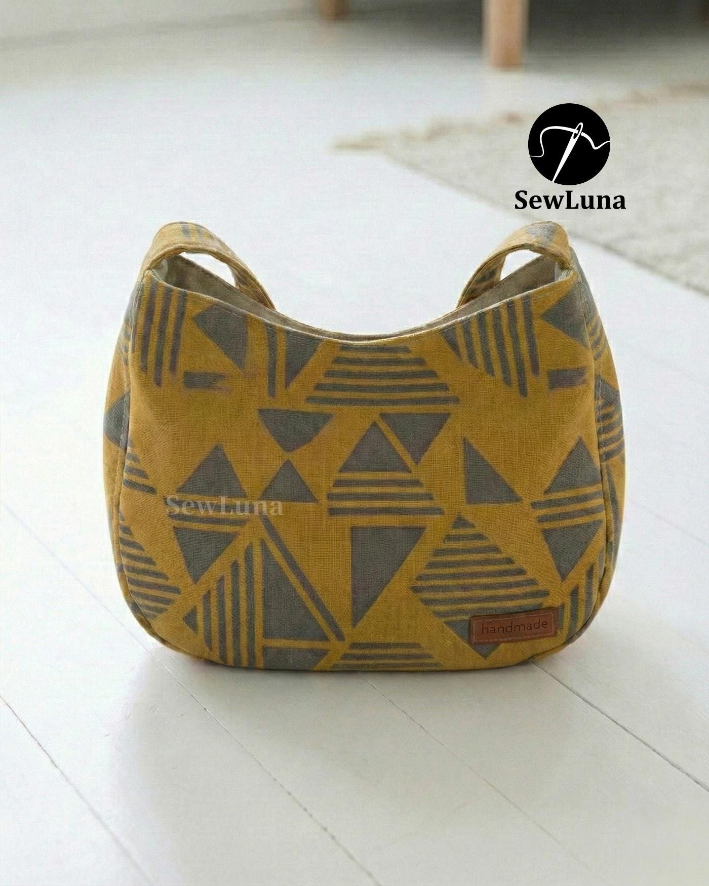 Hobo Bag PDF Sewing Pattern | Blair Beginner Bag Pattern | DIY Slouchy ...
