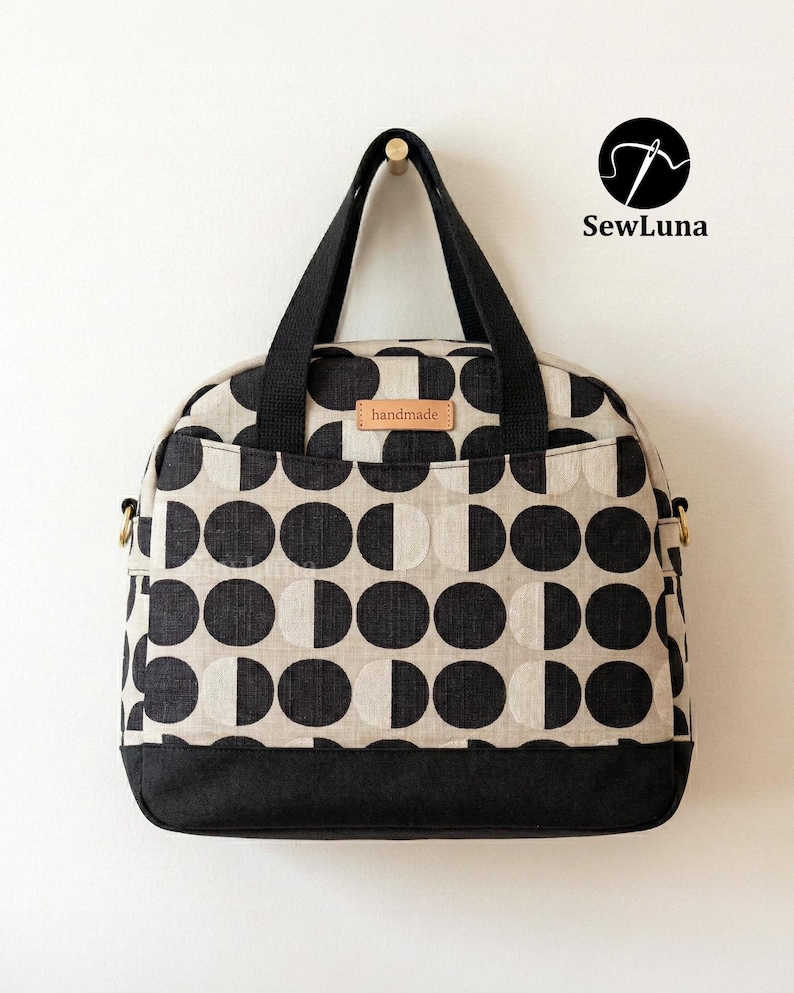 Heritage Hobo Bag PDF Sewing Pattern | Harper Modern Tote Bag Tutorial ...