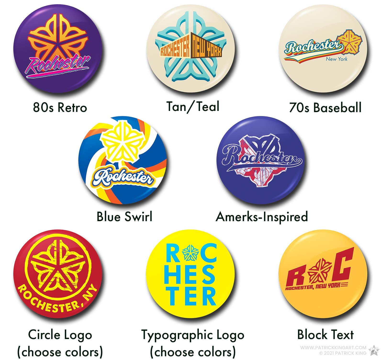 Rochester New York Buttons 1 Buttons Pins Roc Ny Etsy UK