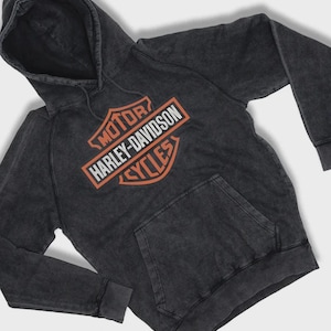 Harley Davidson Vintage Hoodie - Etsy Canada