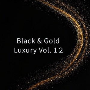 20 Black & Gold Minimal Backgrounds | Subtle Gold Particle Flow | Instagram Story | Digital Download | Luxury Elegant Design