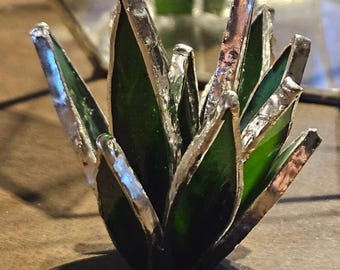 Small Succulent Stained Glass Pattern