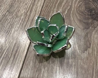 Small Succulent Stained Glass Pattern
