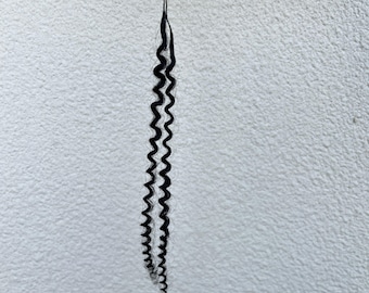 Extensiones de cabello humano rizado de 100 g con plumas de ganchillo preseparadas