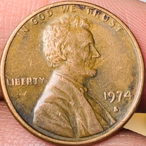 1974 one cent - Etsy 日本
