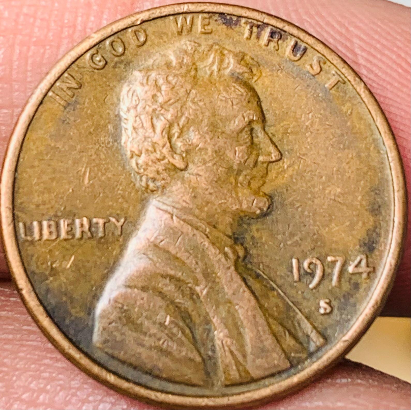 1974 one cent - Etsy 日本