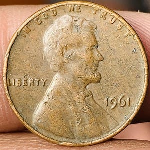 1961 coin of one cent - Etsy 日本