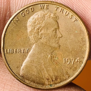 1974 one cent - Etsy 日本