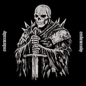 Wzór haftu Ashen Knight, wzór haftu Skull Warrior Sword (plik PES, DST, JEF)