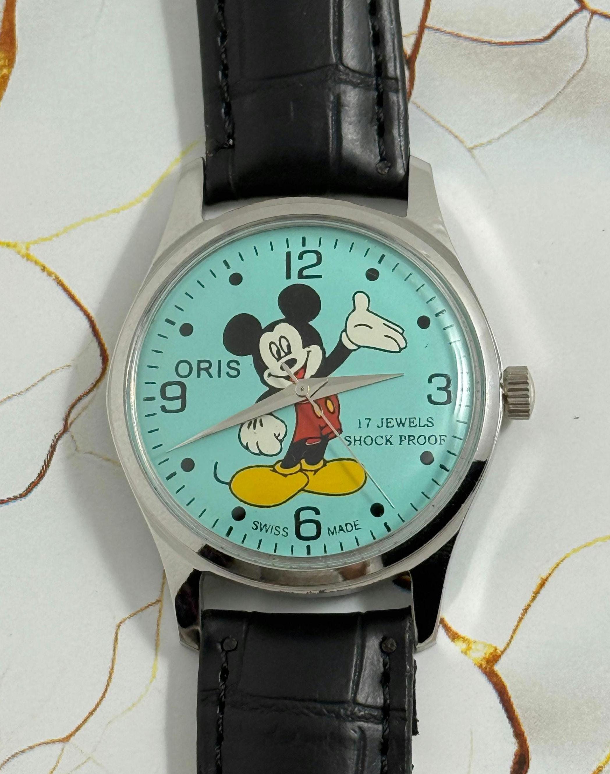 Mickey Mouse Watch Swiss Made - Etsy