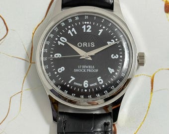 ヴィンテージ ORIS ポインターデイト 35mm - Etsy 日本