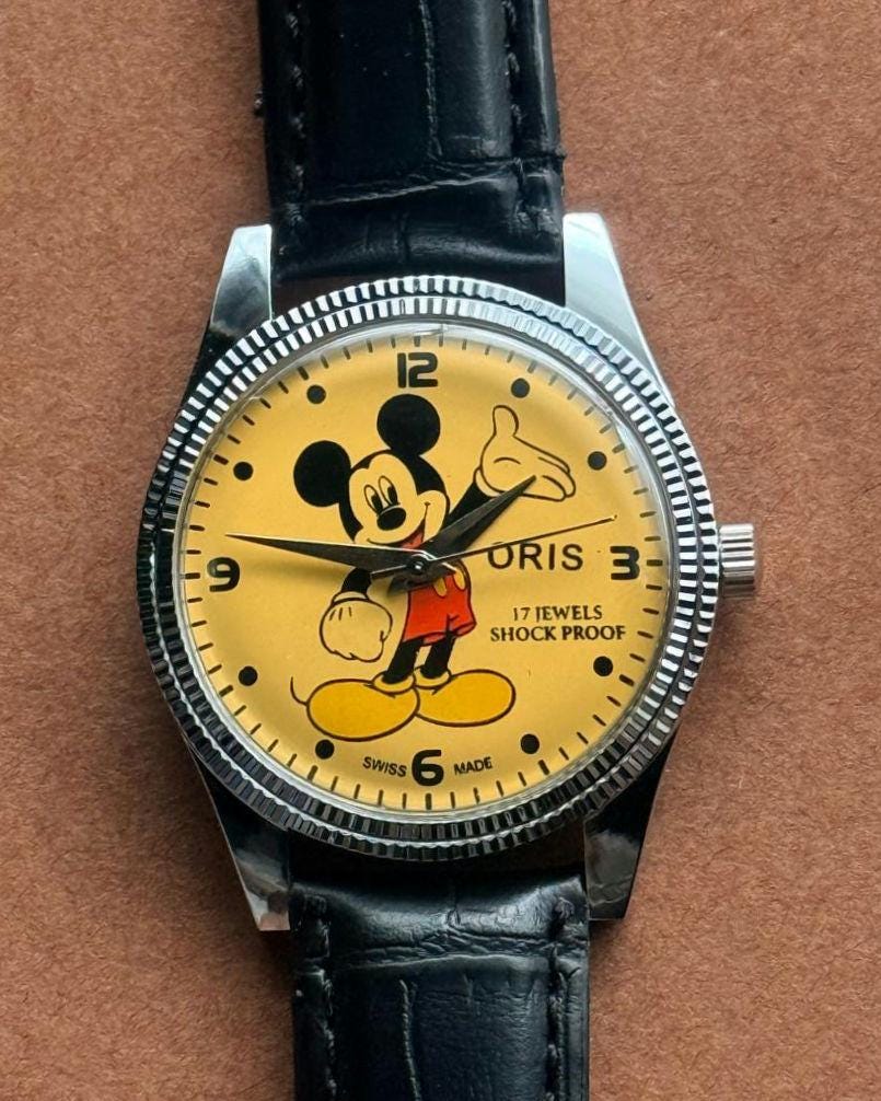 Oris mickey mouse - Etsy 日本