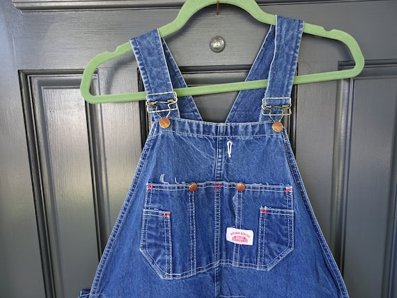 Vintage Round House Overalls, Unisex Overalls, Wor