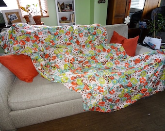 Floral Duvet Cover and Shams