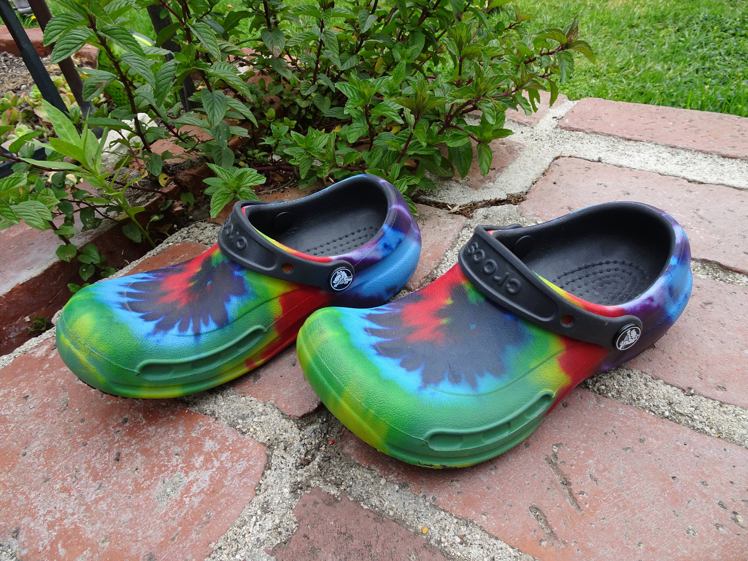 Tie Dye Shoes & Clogs, Crocs