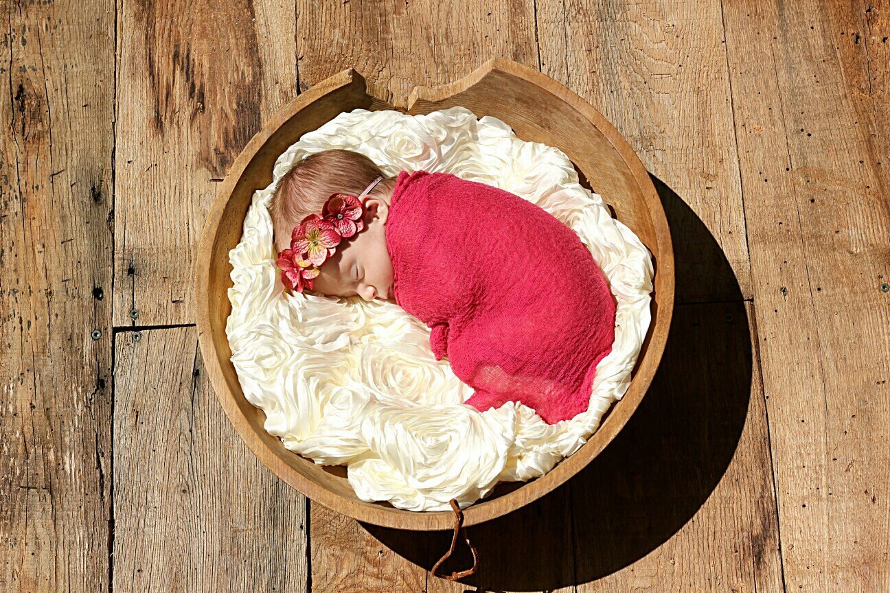 Raspberry Cheesecloth Baby Wrap...Cheesecloth